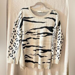 OUI ONLINE SHOP STRIPED SWEATER